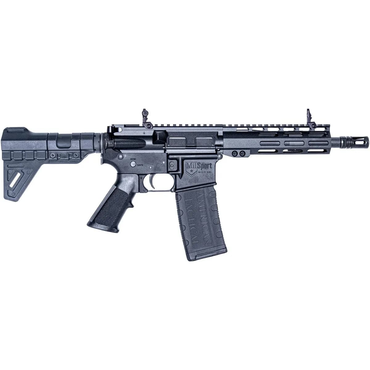 Milsport HGA 5.56 NATO 7.5" BBL (1)30RD Mag Black