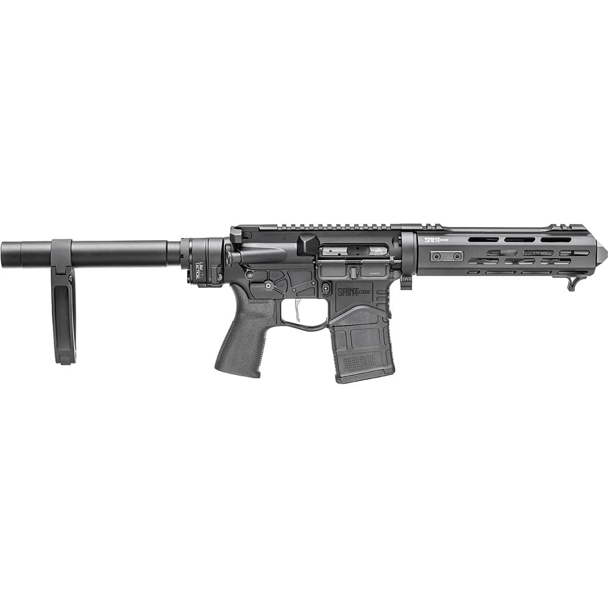 Saint Edge Evac 5.56 NATO 7.5"BBL (1)30RD Mag BLK