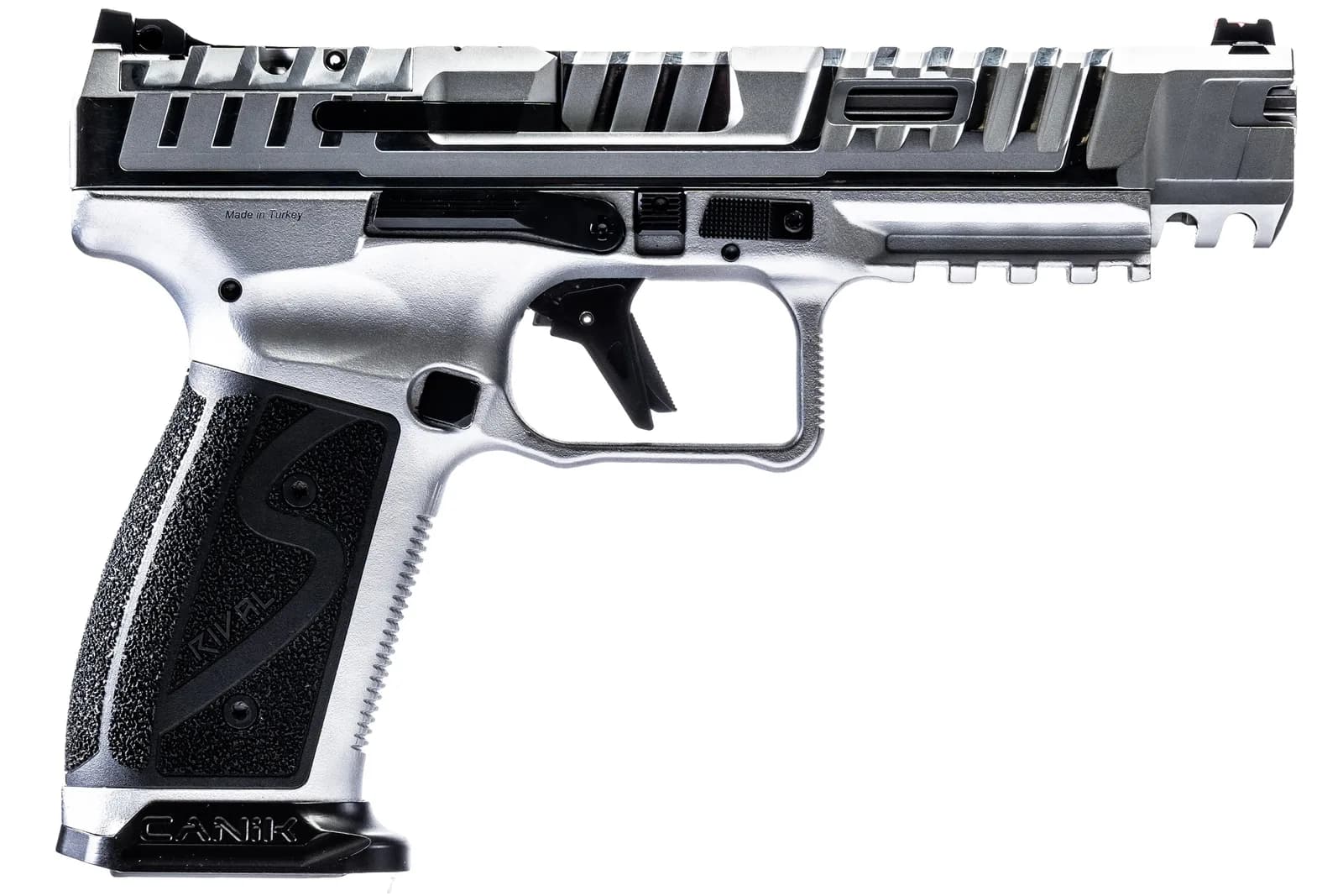 SFx Rival-S 9mm Luger 5" BBL (2)18RD Mags Chrome