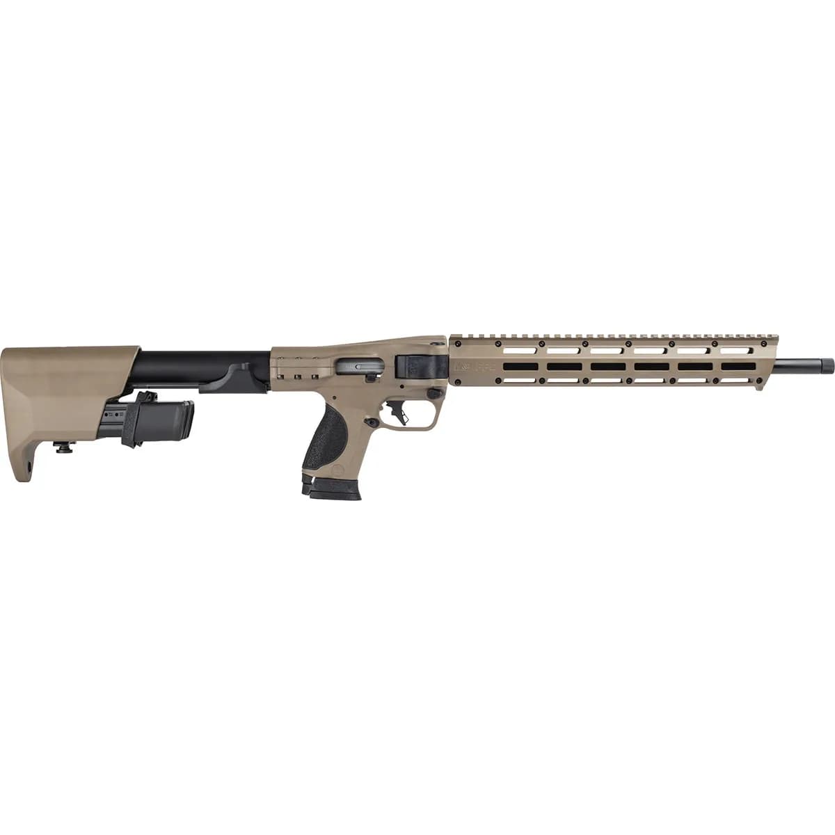 M&P FPC 9mm Luger 16.25" BBL (1)17RD & (2)23RD Mags FDE - photo 2