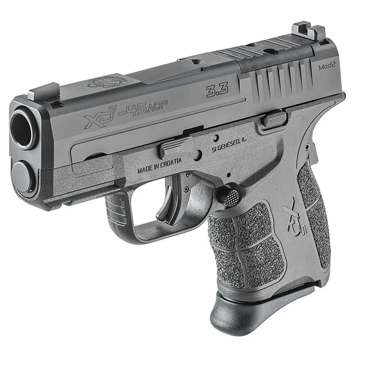 XD-S Mod.2 OSP 45 ACP 3.3" BBL (1)5RD & (1)6RD Mag Black - photo 2