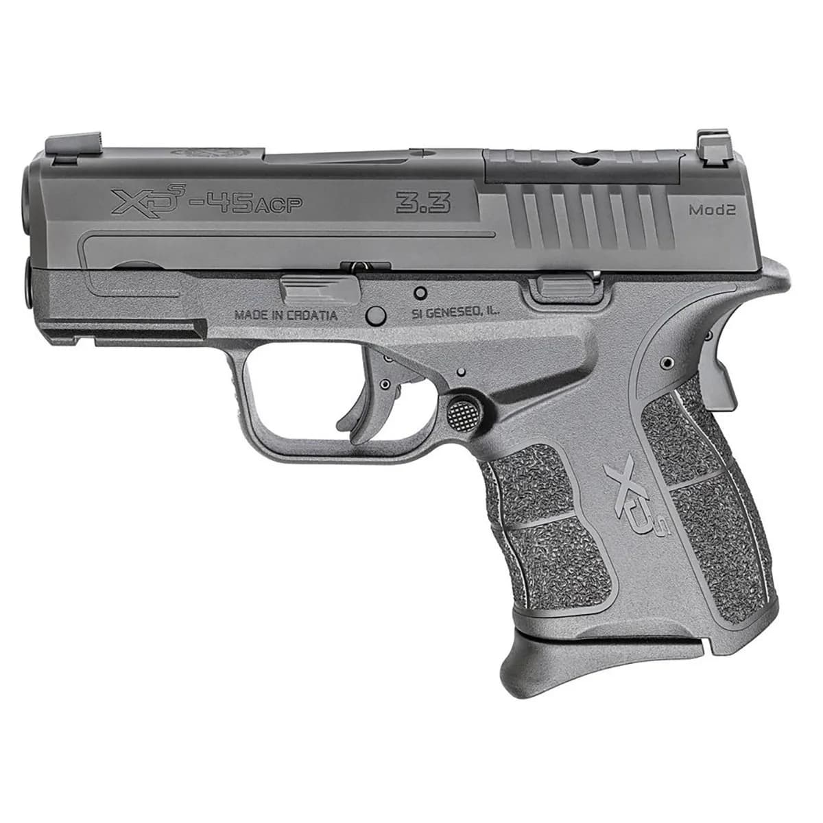 XD-S Mod.2 OSP 45 ACP 3.3" BBL (1)5RD & (1)6RD Mag Black - photo 4