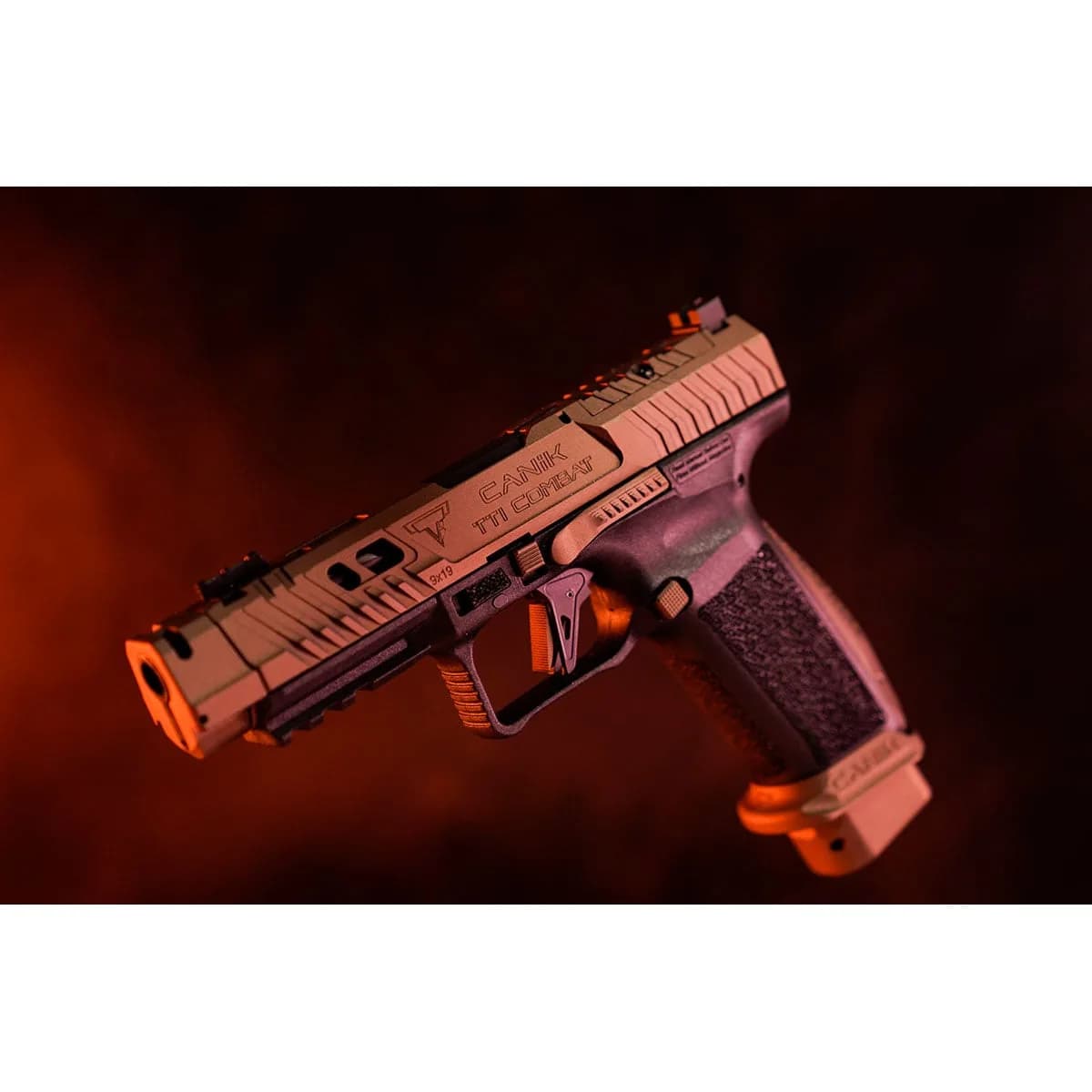 TTI Combat 9mm Luger 4.6" BBL (2)18RD Mags TTI Bronze - photo 3