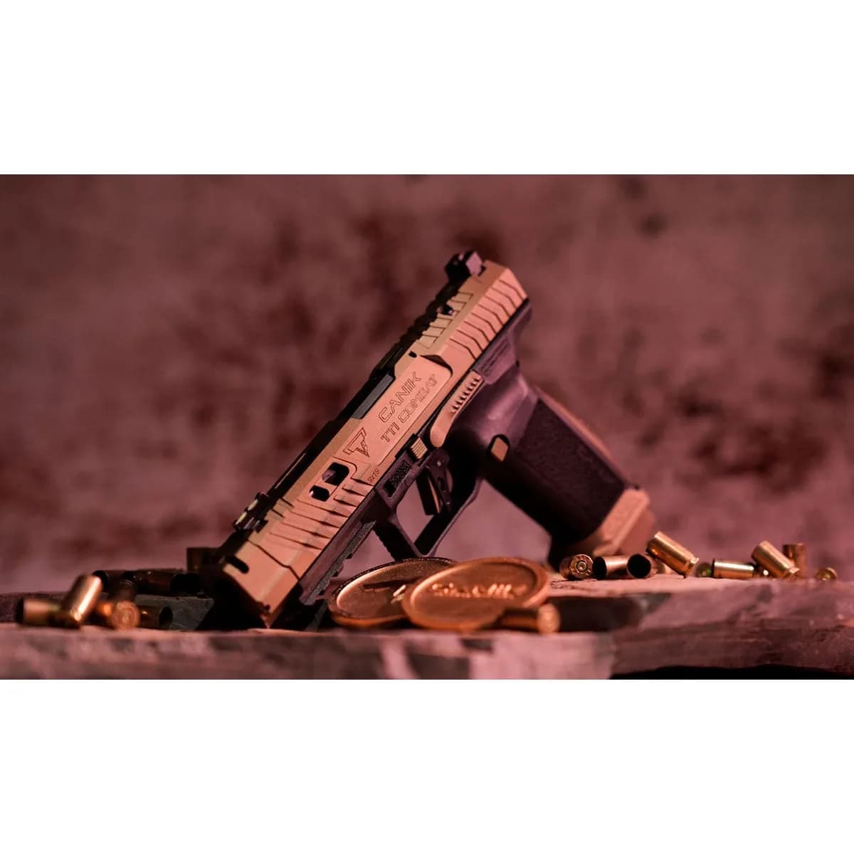 TTI Combat 9mm Luger 4.6" BBL (2)18RD Mags TTI Bronze - photo 5