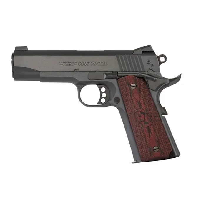 Combat Commander 9mm Luger 4.25" BBL (1)9RD Mag Blued