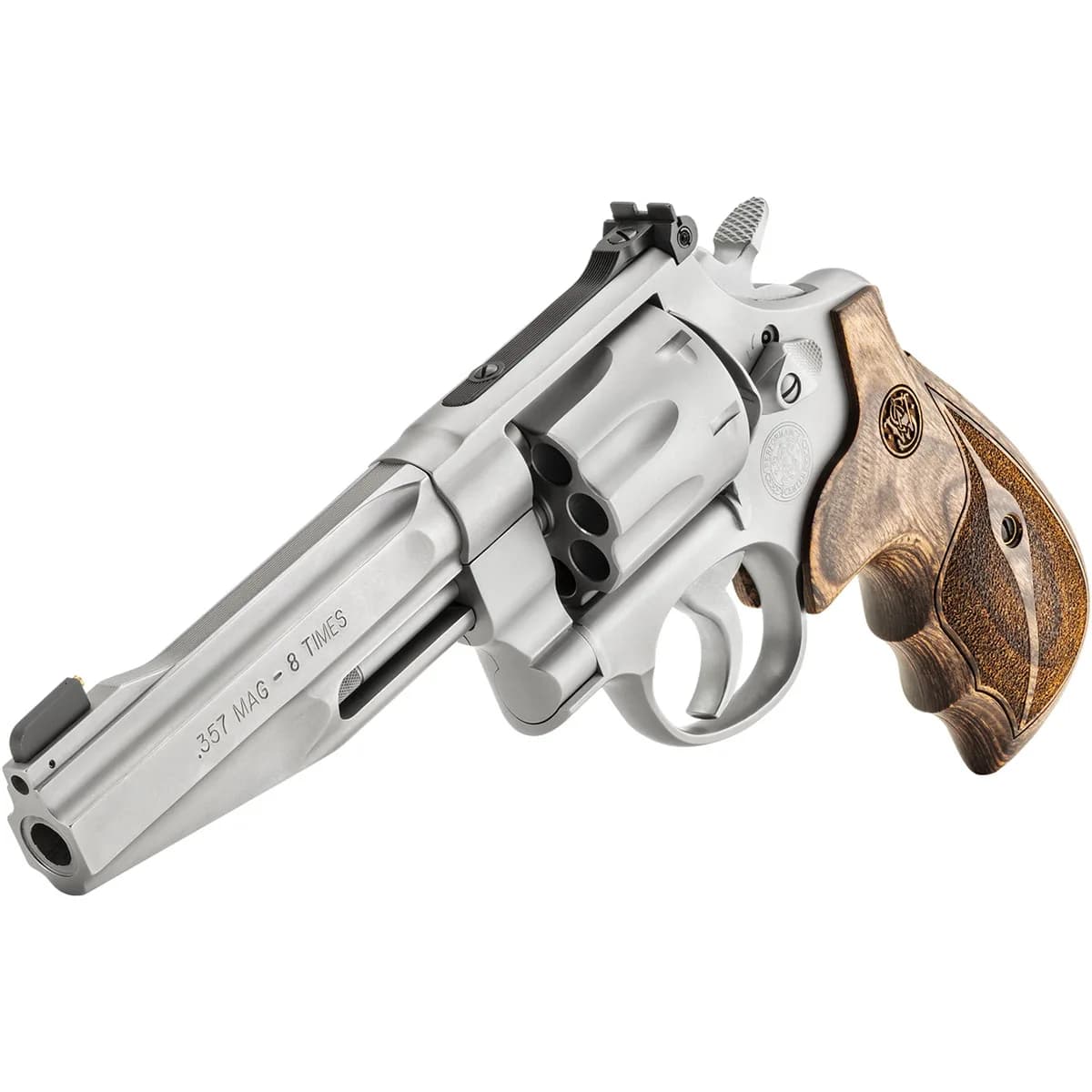 PC Model 627 N-Frame 357 Magnum 5” BBL 8RD SS/Wood - photo 3