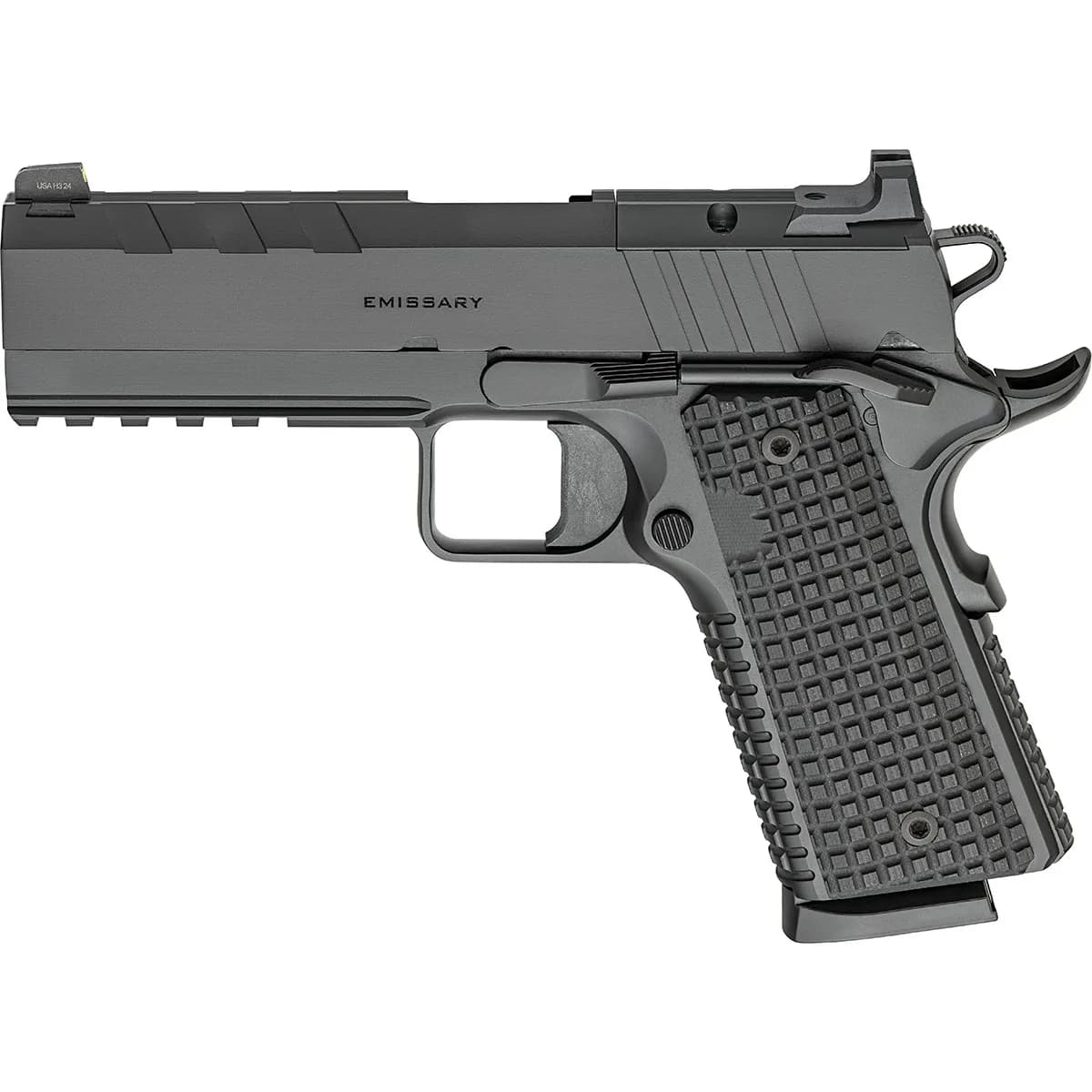 1911 Emissary AOS 45 ACP 4.25" BBL (2)8RD Mags Black