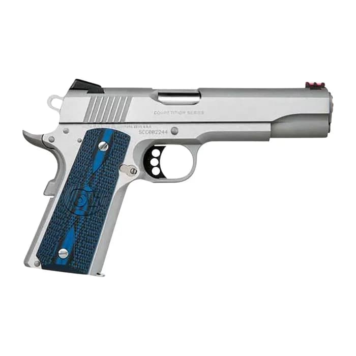 Competition 9mm Luger 5" BBL (1)9RD Mag SS/Blue