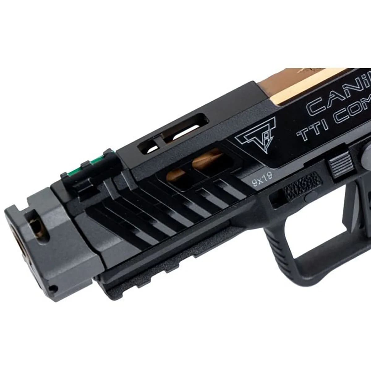 TTI Combat 9mm Luger 4.6" BBL (2)18RD Mag Smoke Gray - photo 5
