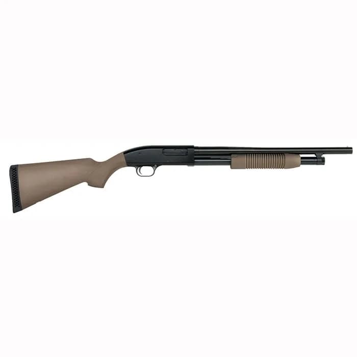 Mossberg Maverick 88 12ga 18.5" bbl Pump 6rd FDE