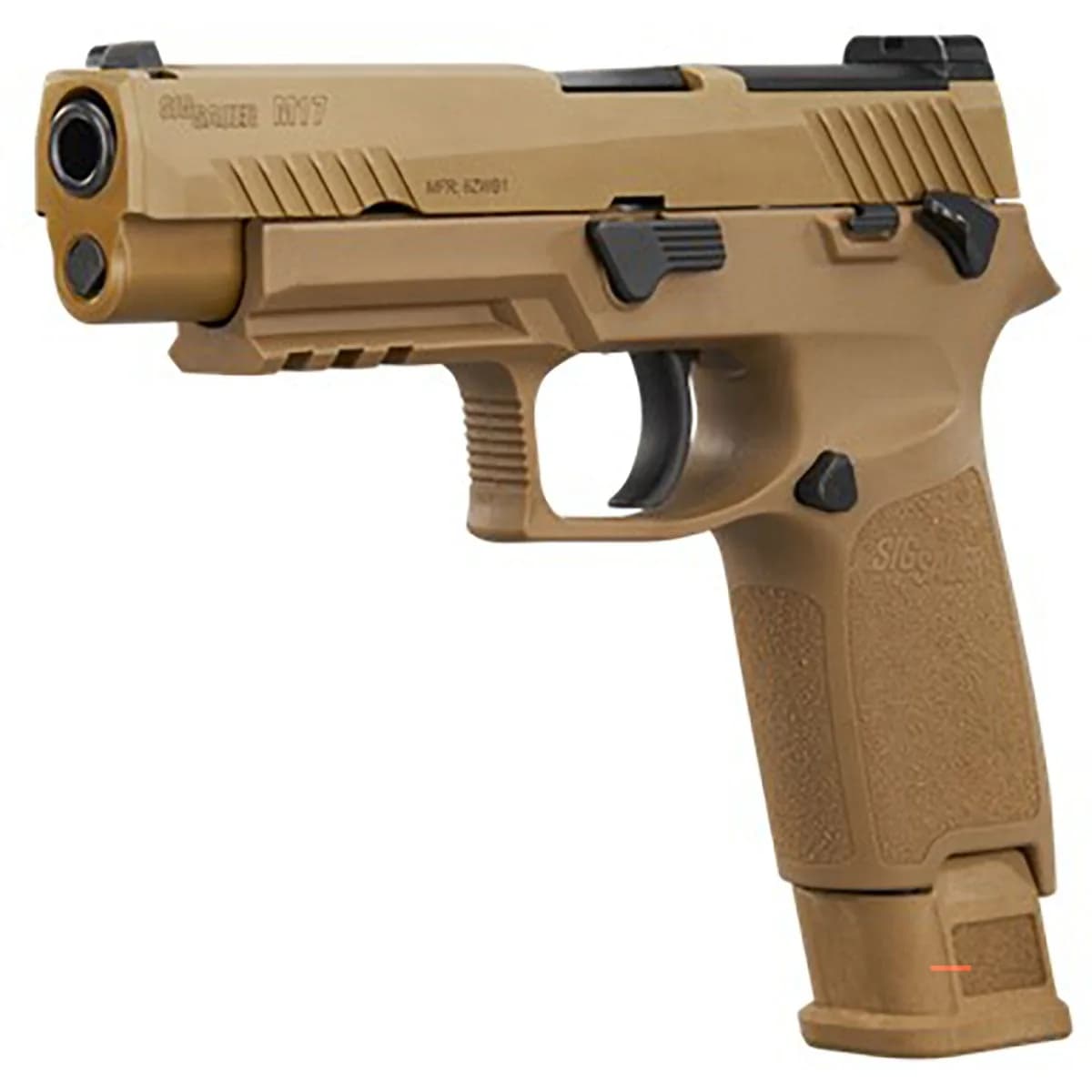M17 9mm Luger 4.7" BBL (1)17RD & (2)21RD Coyote Tan