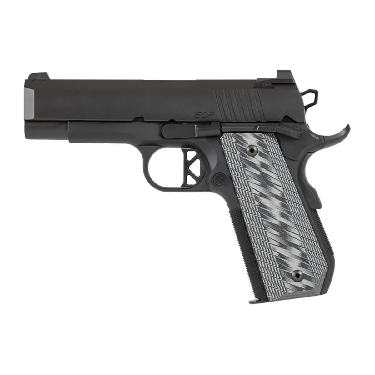 ECP 45 ACP 4" BBL (1)8RD Magazine Black