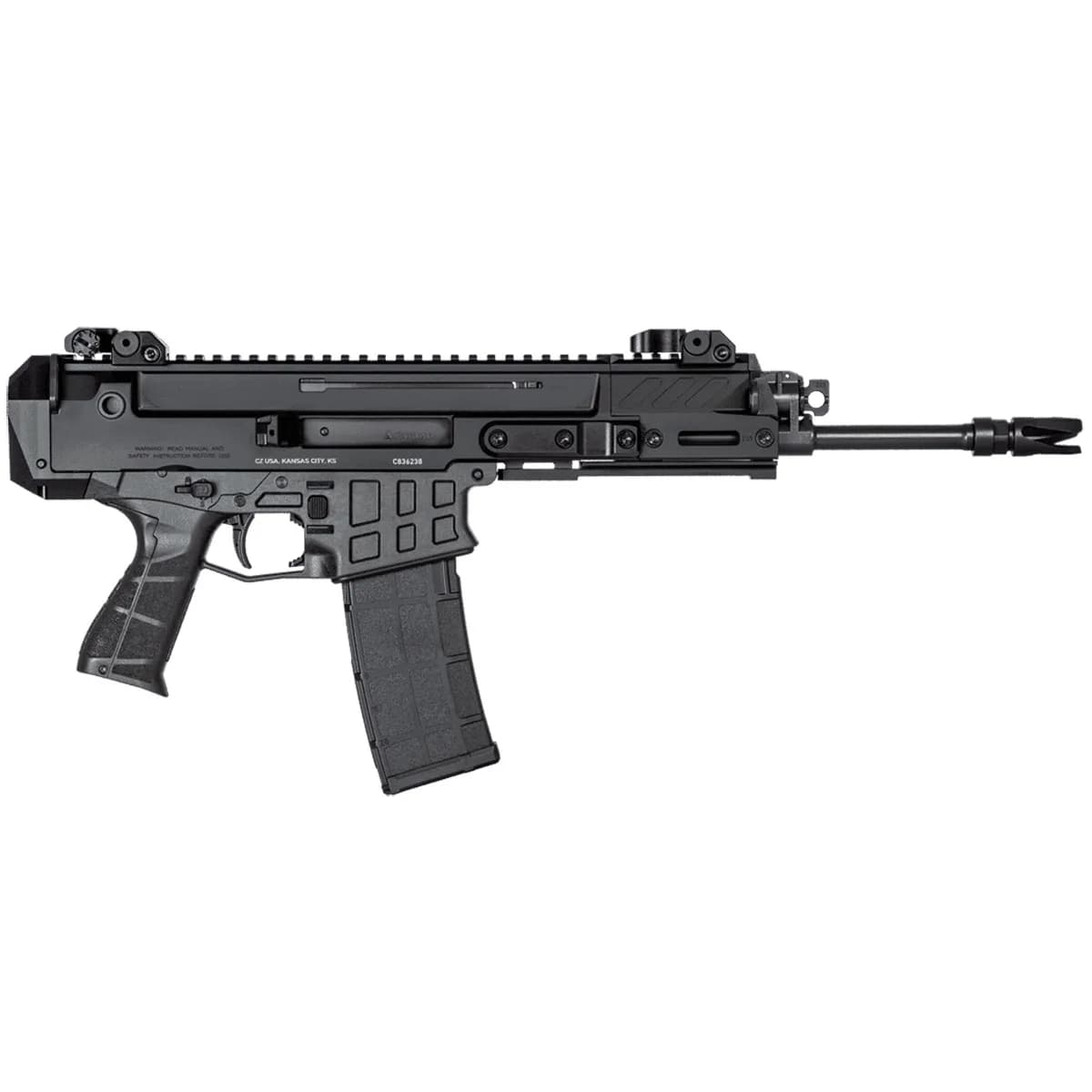 Bren 2 MS 5.56x45 NATO 11" BBL (2)30RD Mags Black