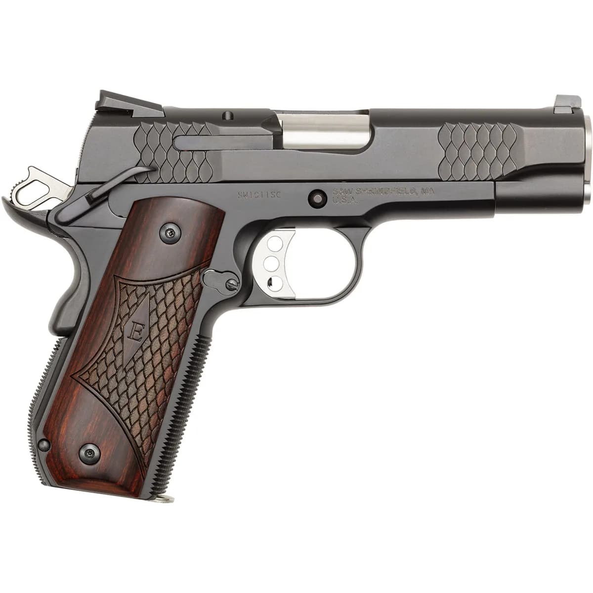SW1911SC E-Series 45 ACP 4.25” BBL (1)7RD & (1)8RD Black - photo 5