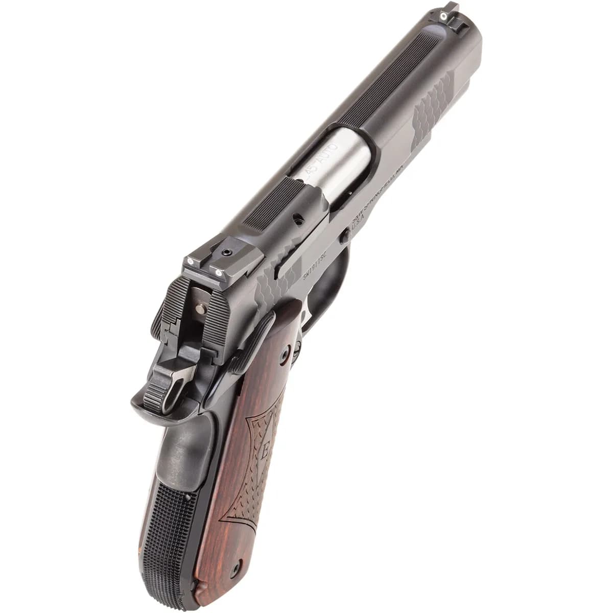SW1911SC E-Series 45 ACP 4.25” BBL (1)7RD & (1)8RD Black - photo 6