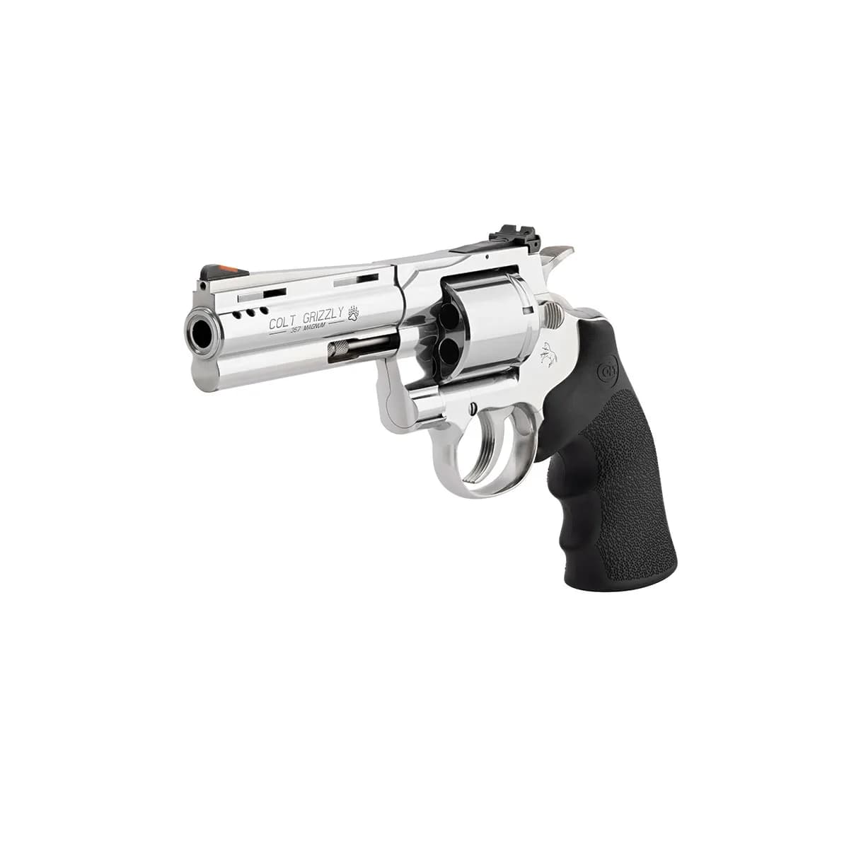 Grizzly 357 Magnum 4.25" BBL 6 Round SS/Black
