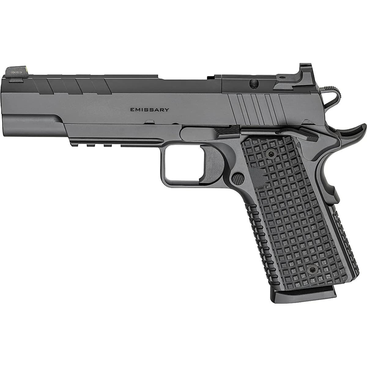 1911 Emissary AOS 45 ACP 5" BBL (2)8RD Mags Black