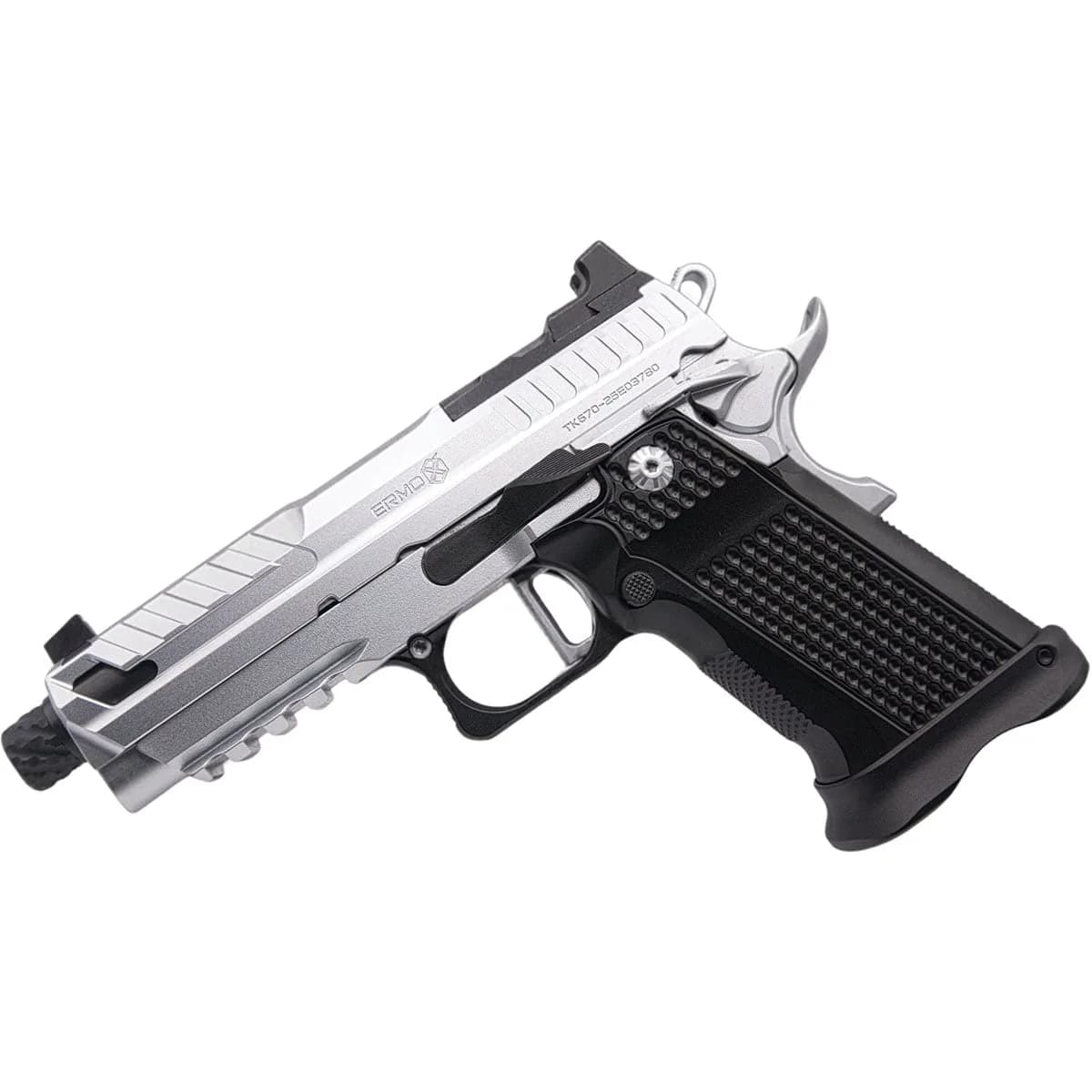 XP Pro 9mm Luger 4"BBL Threaded (2)17RD Mags Chrome
