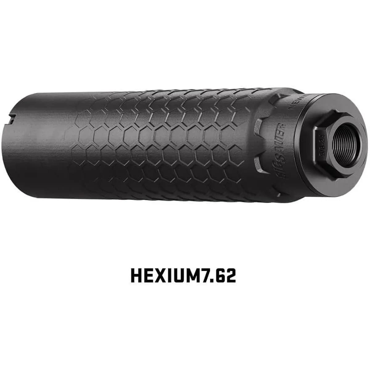 HEXIUM 7.62mm HUB Direct Thread Suppressor Black - photo 3