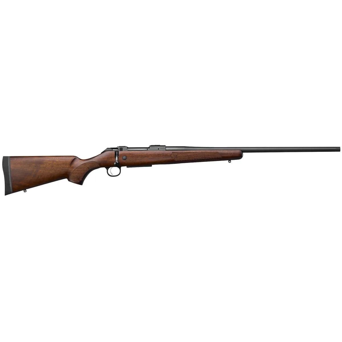600+ Amercian 270 Win 24"BBL 9/16X24 (1)5RD Mag Walnut