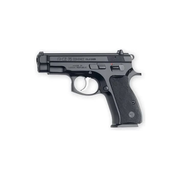 75 Compact 9mm Luger 3.75" BBL (2)15RD Mags Black