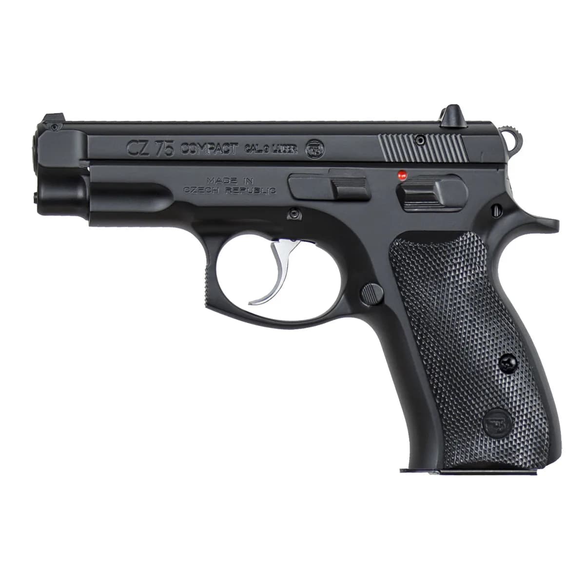 75 Compact 9mm Luger 3.75" BBL (2)10RD Mags Black
