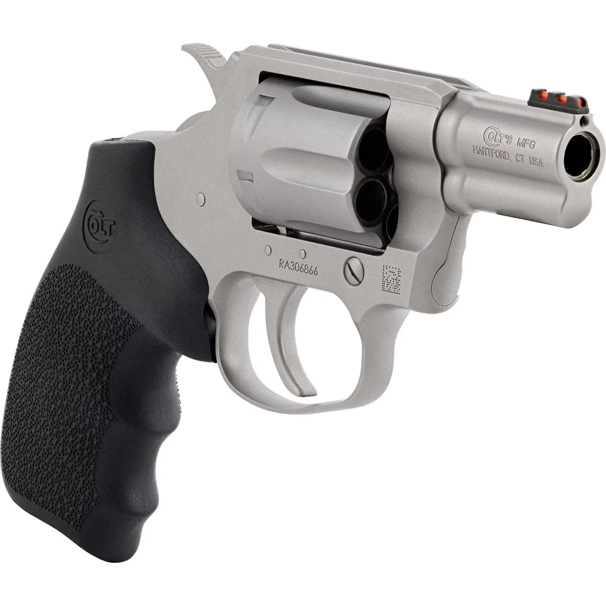 Cobra 38 Special +P 2"BBL 6RD FO Front Sight SS/Black