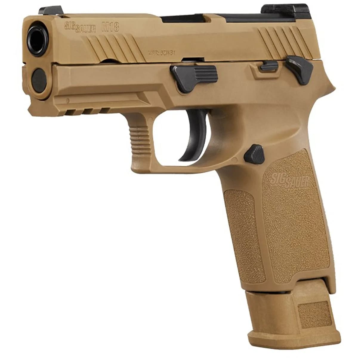 M18 9mm Luger 3.9" BBL (3)10RD Coyote Tan