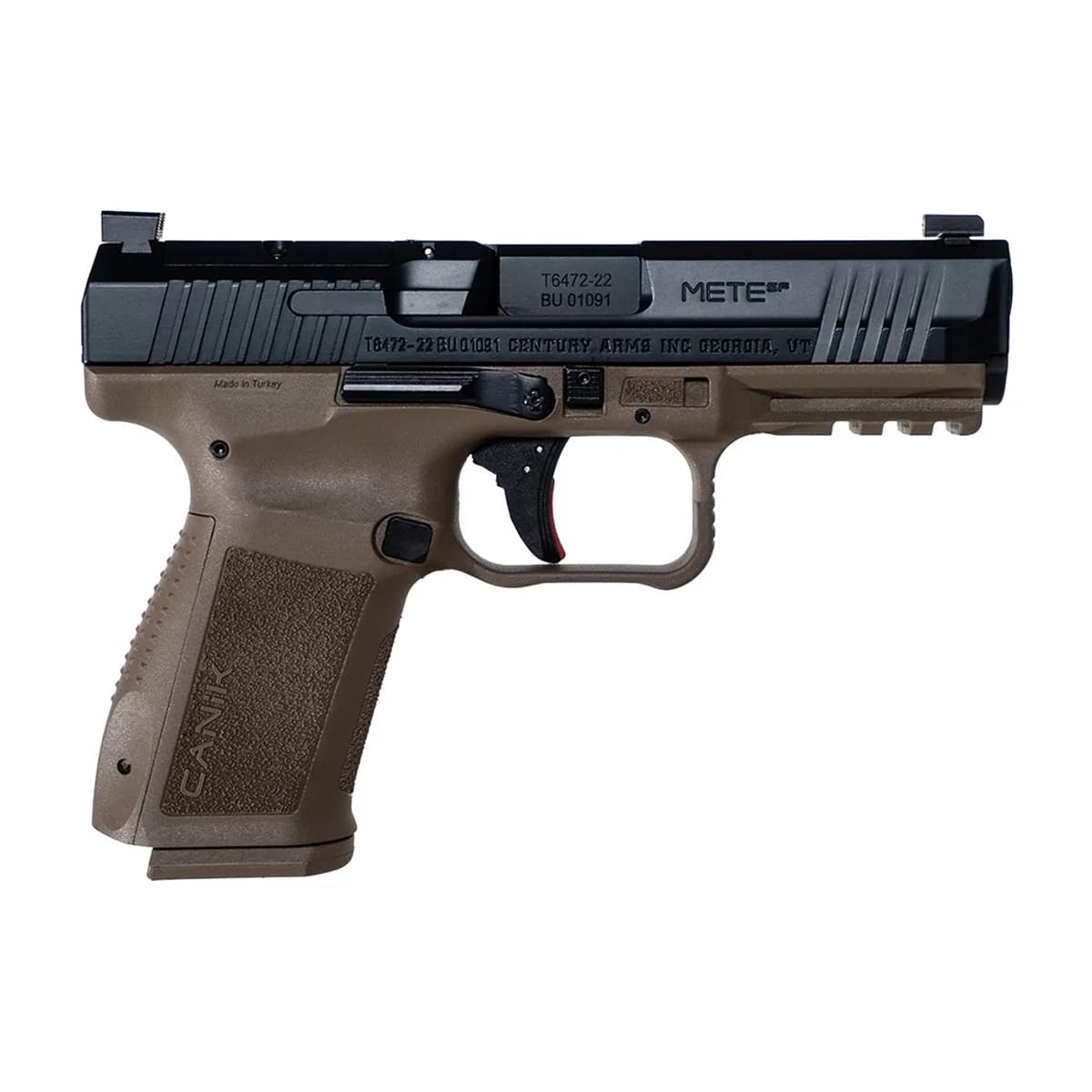 METE SF 9mm Luger 4.19" BBL (2)15RD Mags FDE
