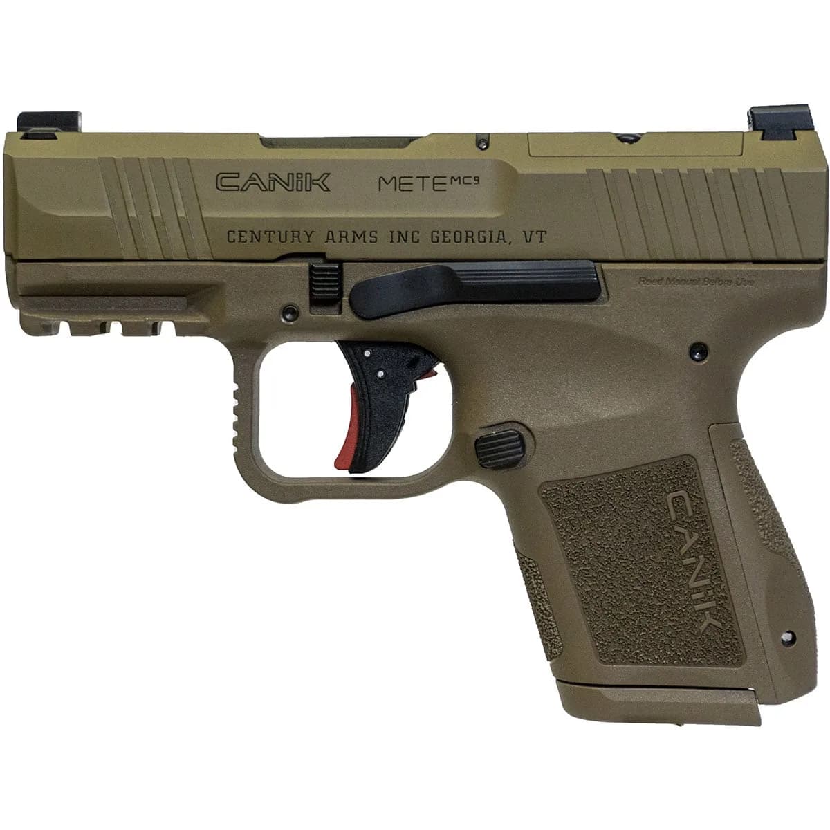 METE MC9 9mm Luger 3.18" BBL (2)10RD Mags FDE