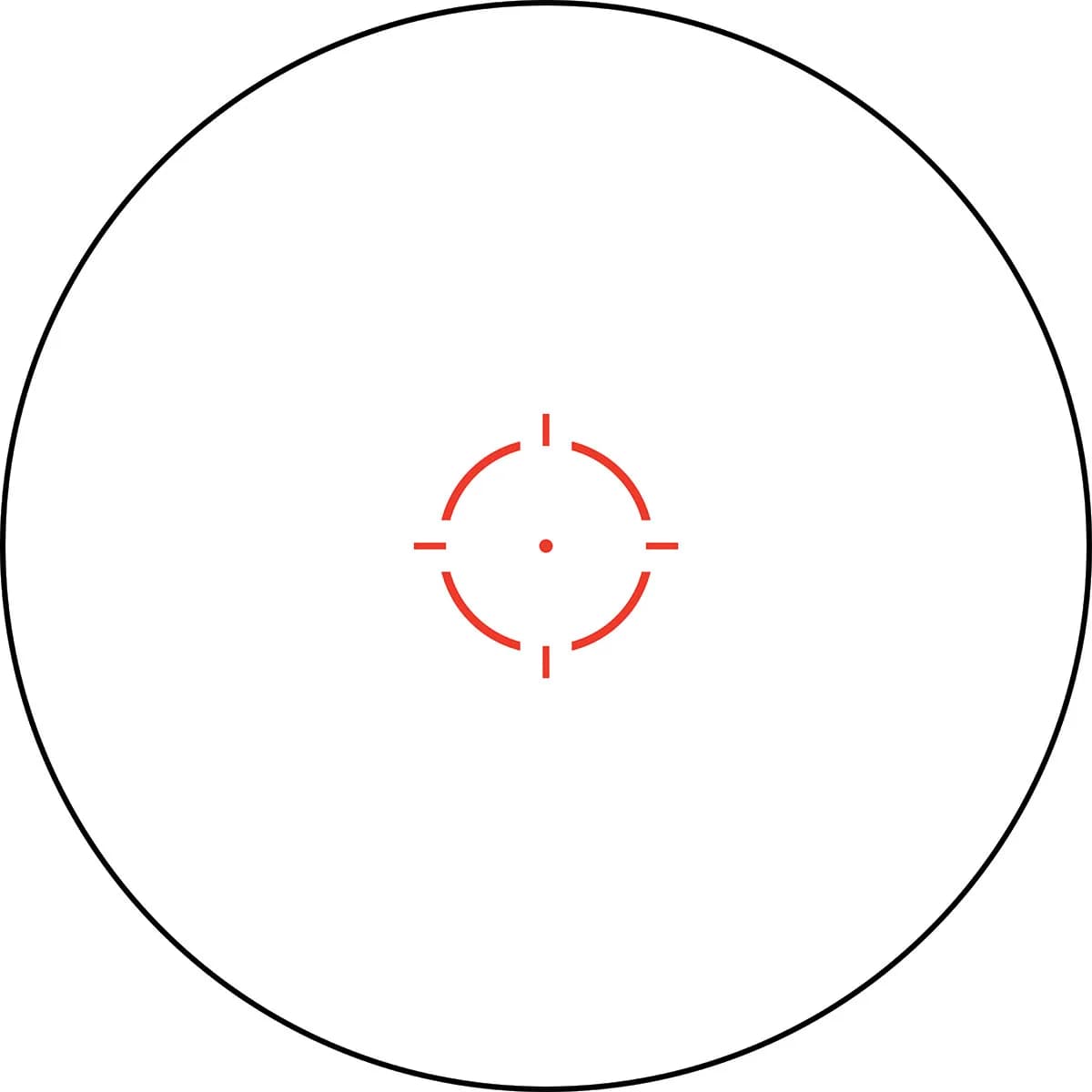 MRO HD 1x25 68 MOA Red Dot (No Mount) Black