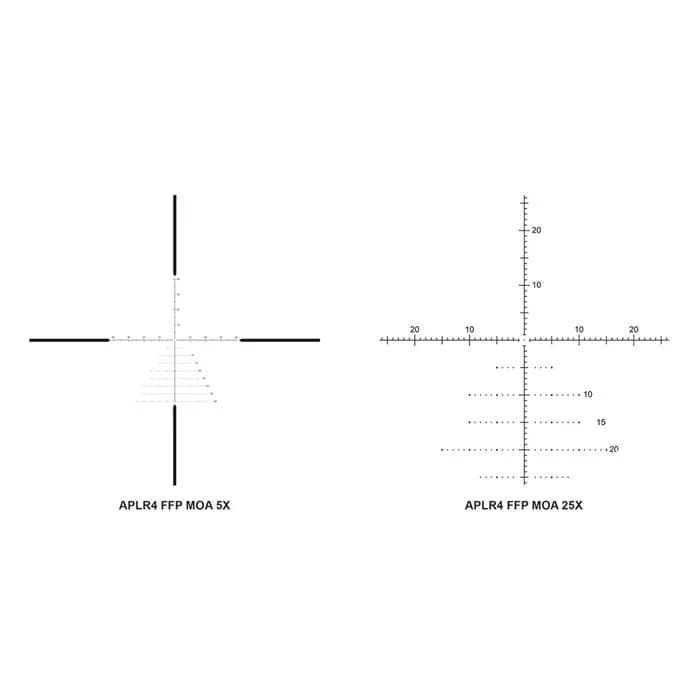 Midas TAC HD 5-25x56mm FFP APLR4 MOA Reticle Black - photo 3