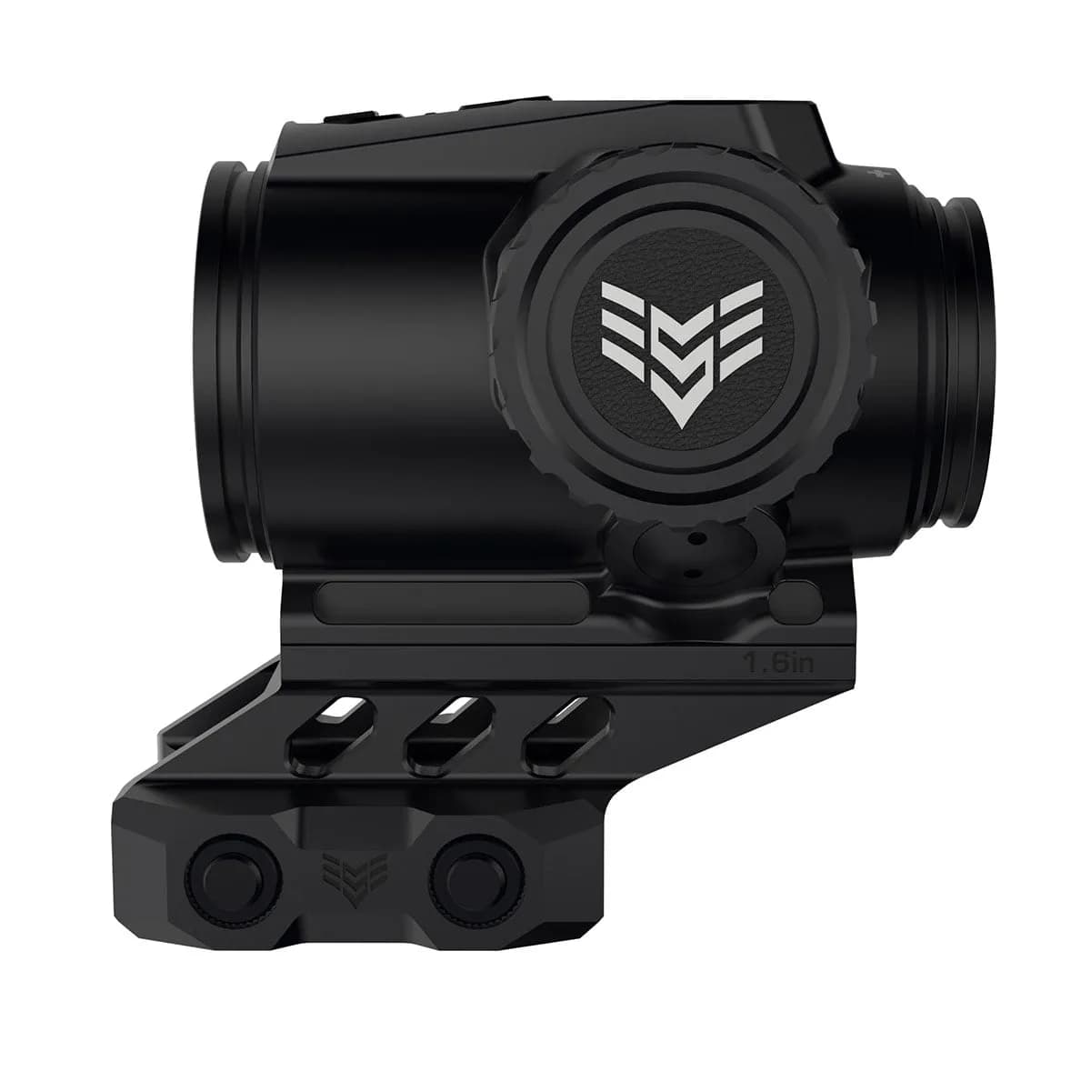 Raider 1x Red 6 MOA Reticle Micro Prism Sight Black