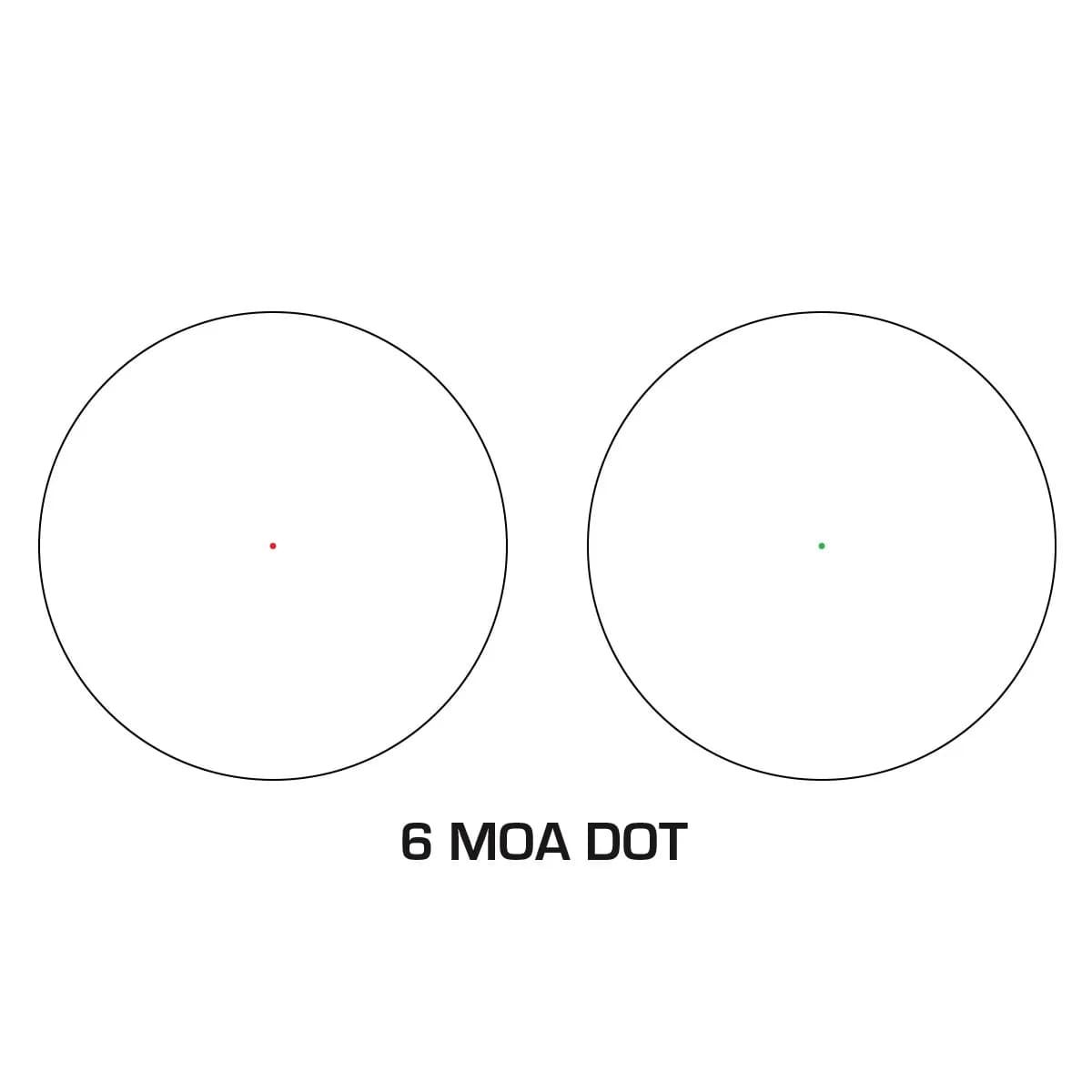 Raider 1x Red 6 MOA Reticle Micro Prism Sight Black - photo 8