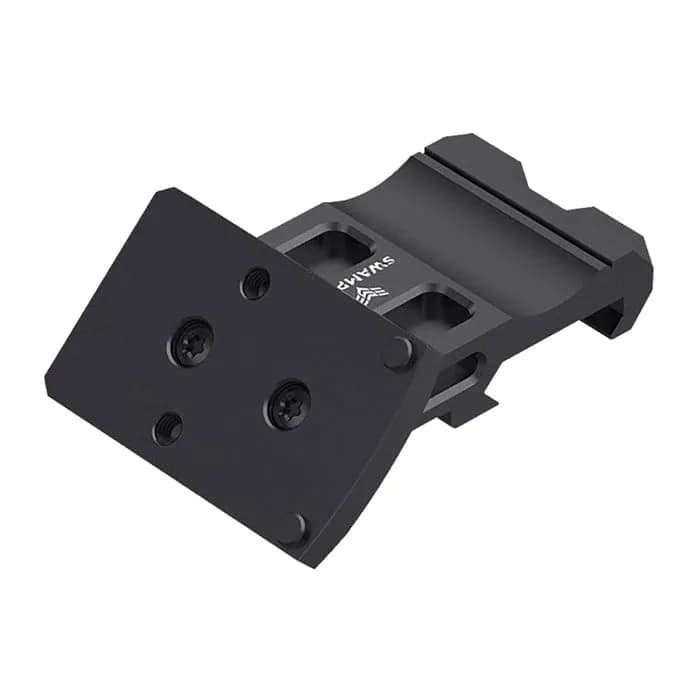 REBEL 45  Offset Dot Sight Mount Black