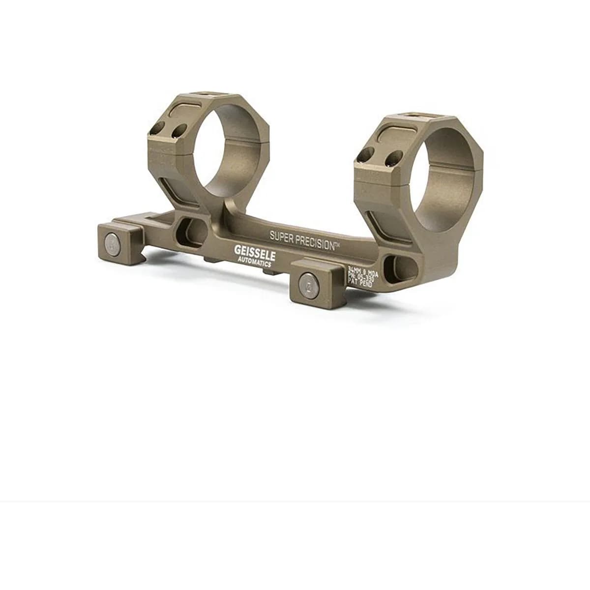 34mm 0 MOA 1.54" Super Precision Mount, DDC - photo 3