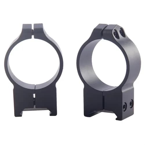 34mm High (1.194") Fixed Rings, Black