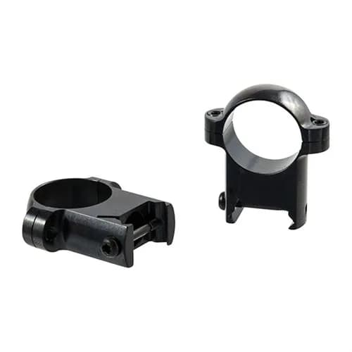 Zee Rings 1" High Steel Rings Gloss Black - photo 2