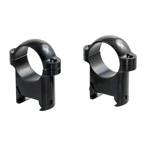 Zee Rings 1" High Steel Rings Gloss Black - photo 3