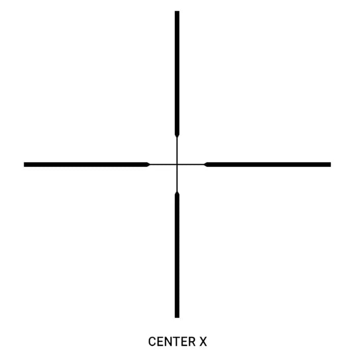 Talos 3-12x40mm SFP Center X Reticle Black - photo 4