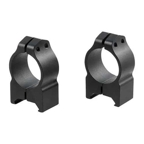 1" Medium (0.875") Fixed Rings, Black