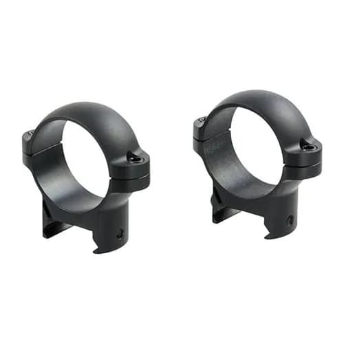 Zee Rings 30mm Medium Steel Rings Matte Black