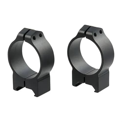 34mm Medium (1.044") Fixed Rings, Black