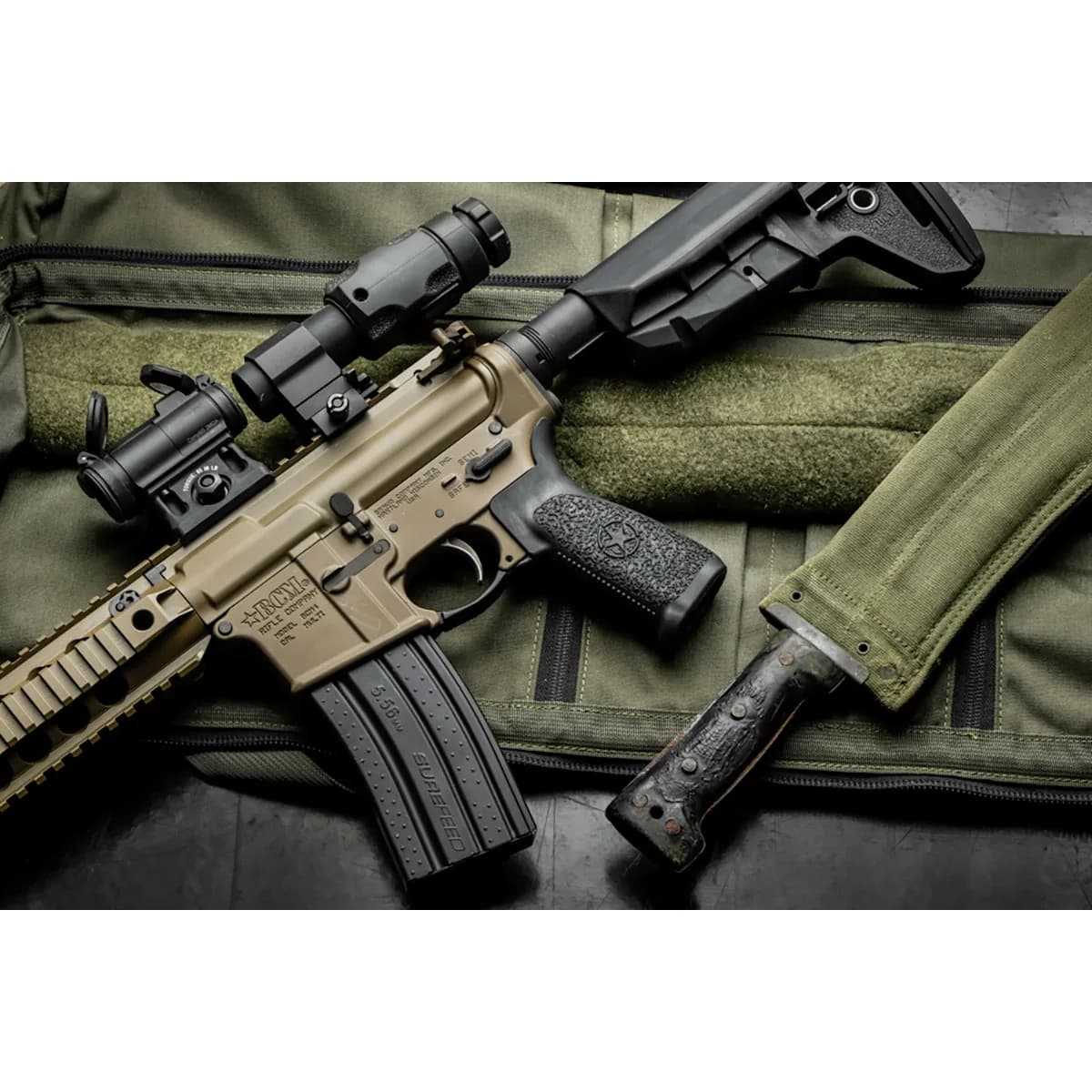 BCM Lower 1/3 AT Optic Mount For Aimpoint Micro T2 - photo 3