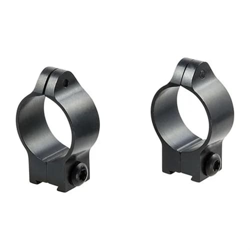1" Low (0.35") 11mm CZ Rings, Black - photo 2