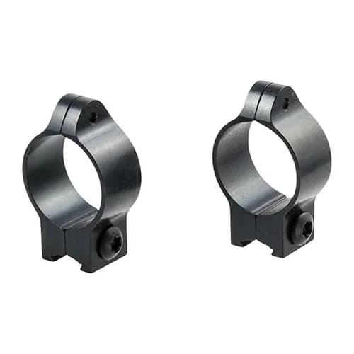 1" Low (0.35") 11mm Dovetail Rings, Black