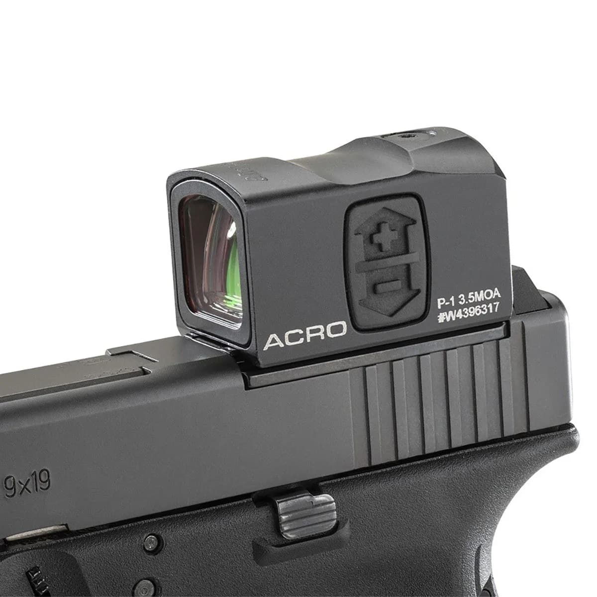 Acro & MPS Optic Mount For Glock MOS Pistols Black