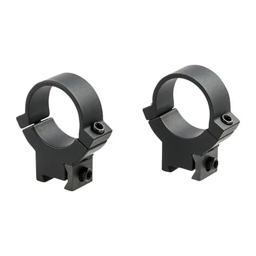 1" High (1.025") Dovetail Rings, Black