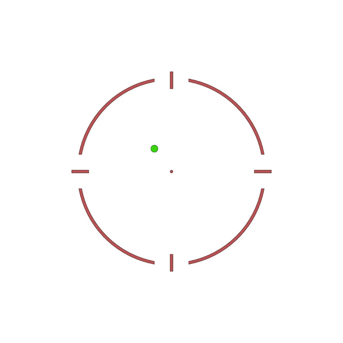 ROMEO9T Dual 0.5 MOA Reticle FDE - photo 5