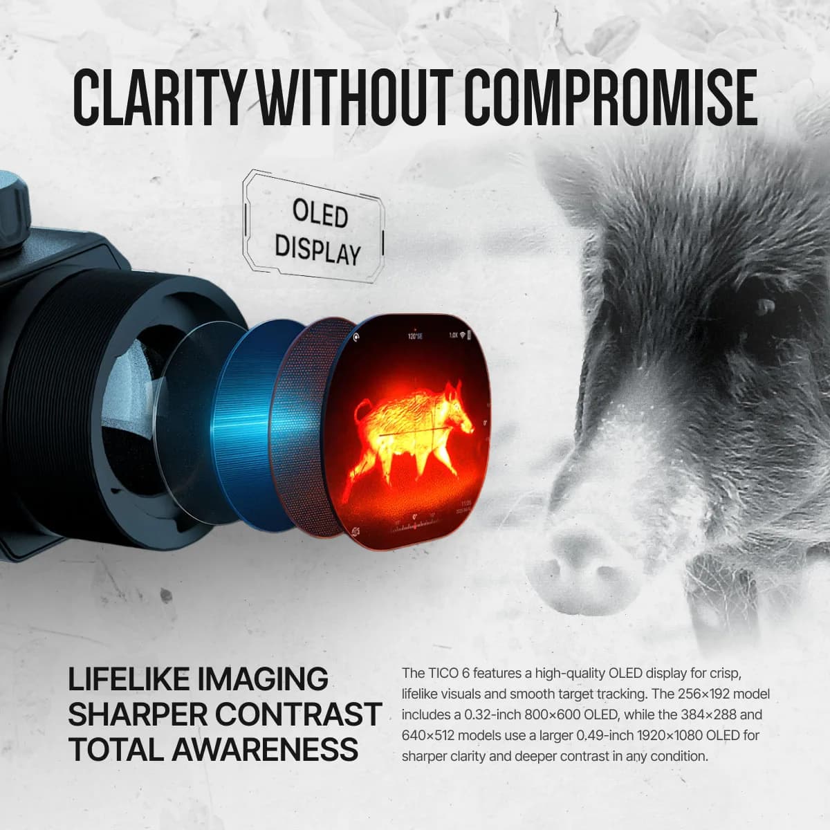 TICO 6 1x 640x512 Clip-On Thermal Optic - photo 12